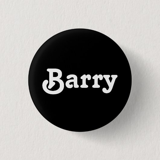 Button Barry (Voorkant)