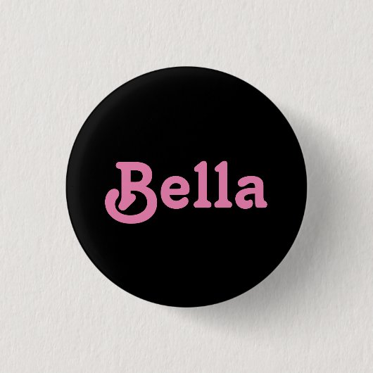 Button Bella (Voorkant)