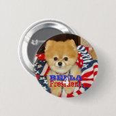 Button - Bella voor President (Voorkant /achterkant)