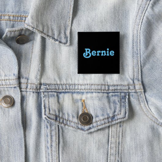 Button Bernie (In situ)