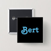 Button Bert (Voorkant /achterkant)