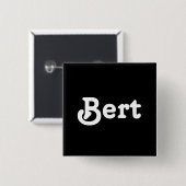 Button Bert (Voorkant /achterkant)