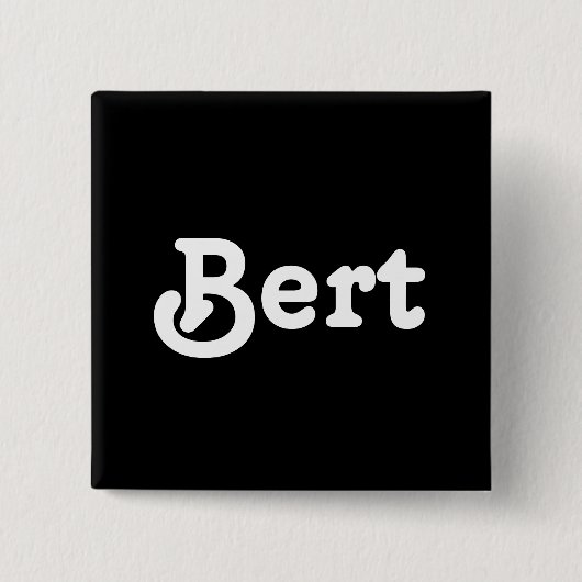 Button Bert (Voorkant)