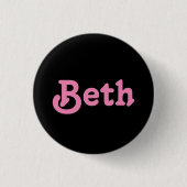 Button Beth (Voorkant)