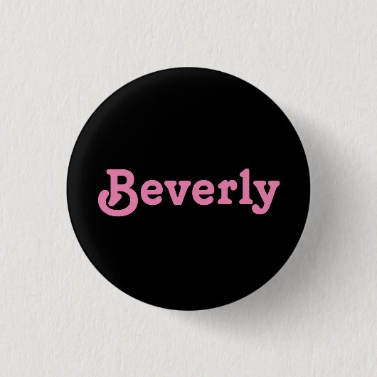 Button Beverly (Voorkant)