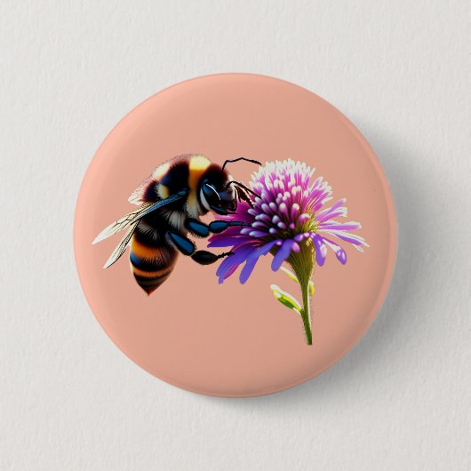 Button bij bijen (Voorkant)