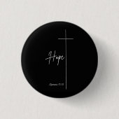 Button Bijbelcitaat – Hoop (Voorkant)