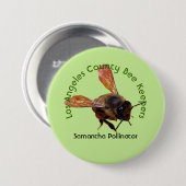 Button - Bijenhoudernaambordje (Voorkant /achterkant)