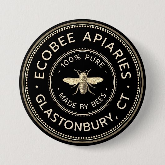 Button bijenteelt (Voorkant)