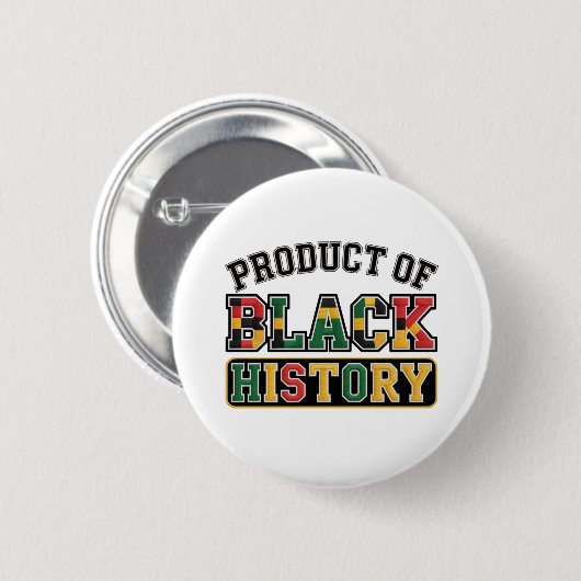 Button-Black History Month Button Set (Voorkant /achterkant)
