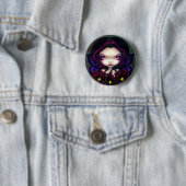 Button "Black Orchid Fairy" (In situ)