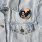 Button "Black Winged Angel" (In situ)