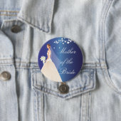 Button Blauwe Bridal van de OB (In situ)