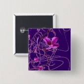 Button bloemen (Voorkant /achterkant)