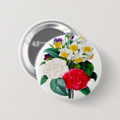 Button bloemen (Voorkant /achterkant)