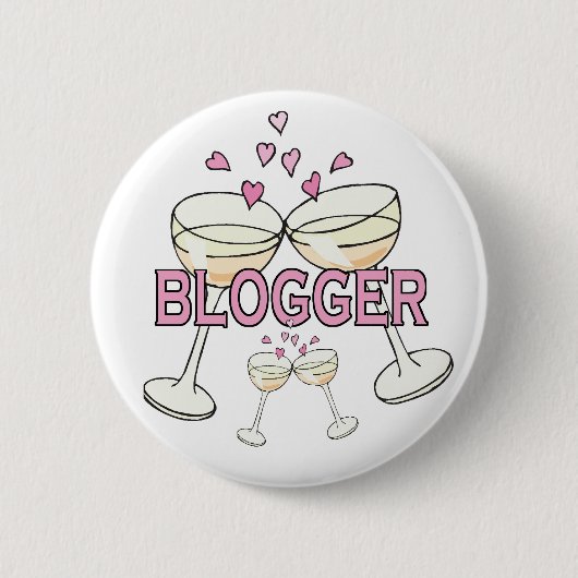 Button: Blogger Ronde Button 5,7 Cm (Voorkant)