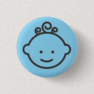Button: BLUE || Vecteezy.com Ronde Button 3,2 Cm