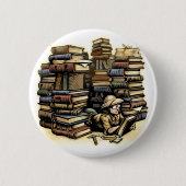 Button boekarcheoloog (Voorkant)