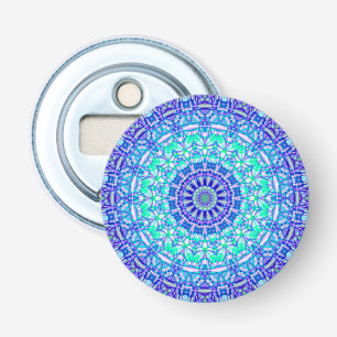 Button Bottle Open Tribal Mandala G389 Flesopener