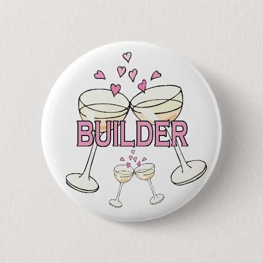 Button: Bouwer Ronde Button 5,7 Cm (Voorkant)
