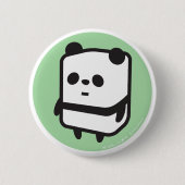 Button - Box Panda - Groen (Voorkant)