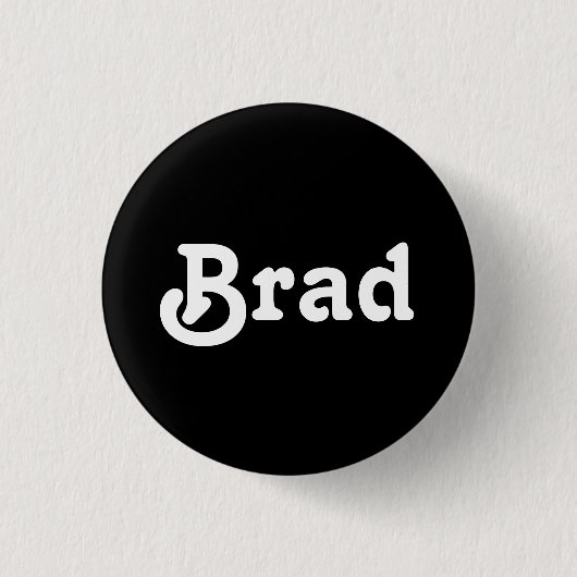 Button Brad (Voorkant)