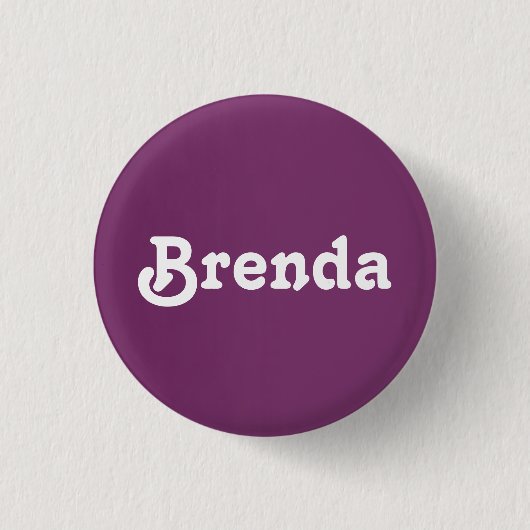 Button Brenda (Voorkant)