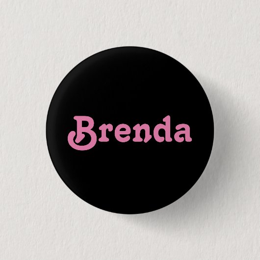 Button Brenda (Voorkant)