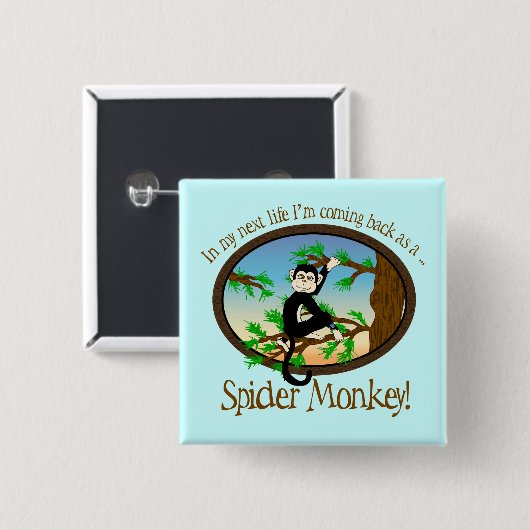 Button Bright_Spider_Monkey (Voorkant /achterkant)