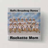 Button Broadway Dance Rockette (Voorkant)