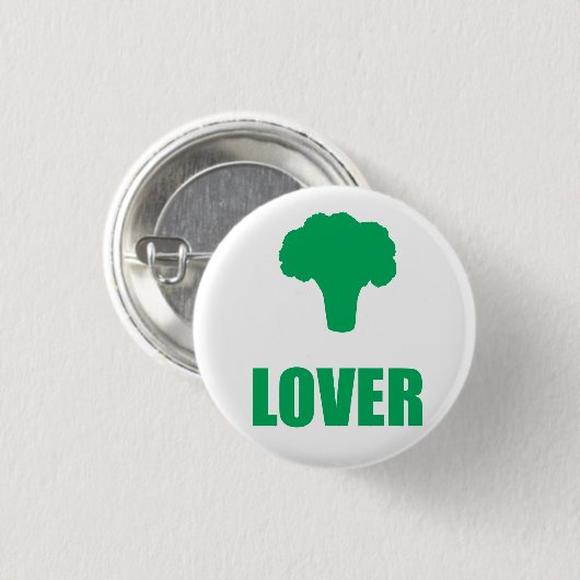 Button "Broccoli Lover" (Voorkant /achterkant)