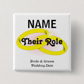 Button  bruiloft (Voorkant)