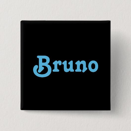 Button Bruno (Voorkant)
