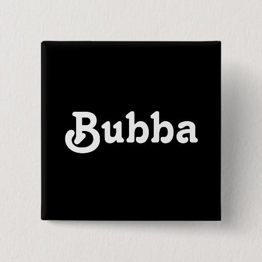 Button Bubba (Voorkant)