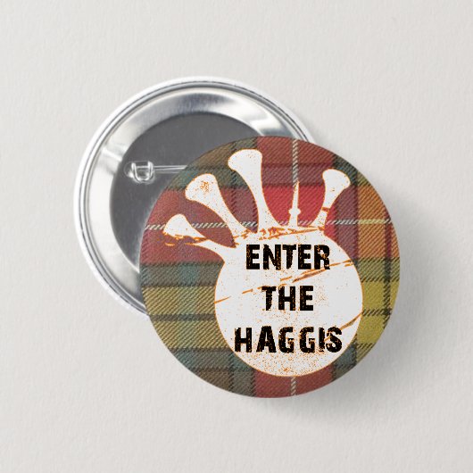 BUTTON BUCHANAN TARTAN (Voorkant /achterkant)