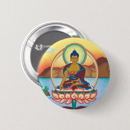 BUTTON Buddha (Voorkant /achterkant)