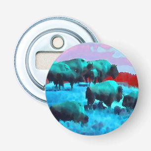 Button buffels flesopener