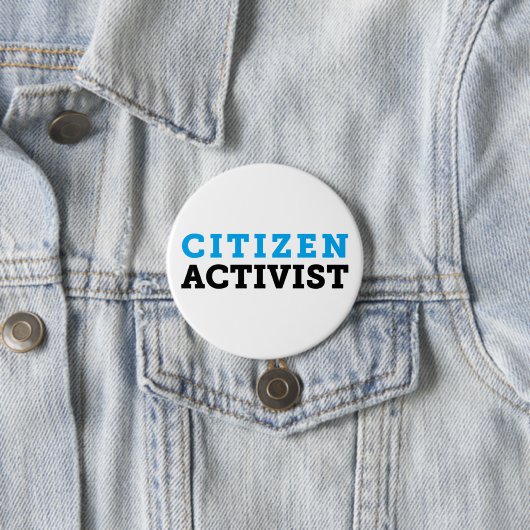 Button burgeractiviste (In situ)