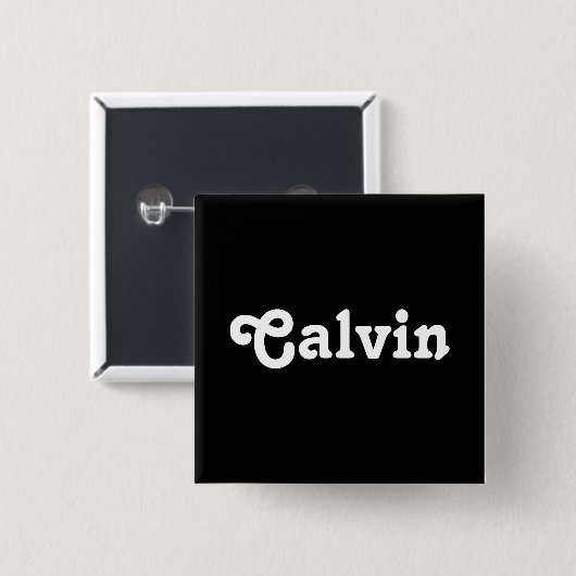 Button Calvin (Voorkant /achterkant)