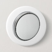 Button-celbatterij Ronde Button 7,6 Cm (Voorkant)