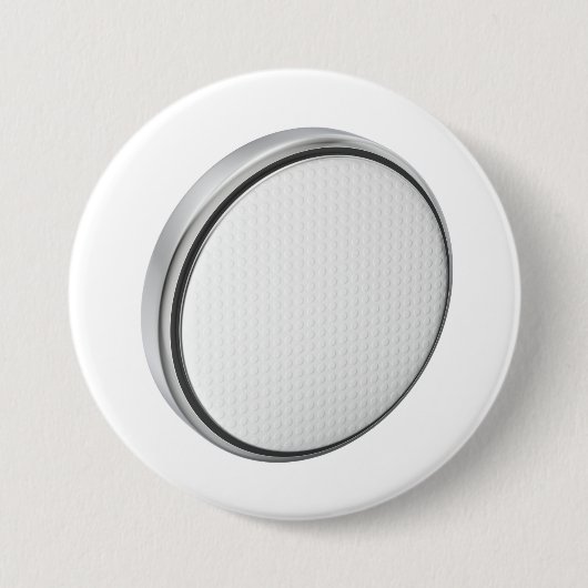 Button-celbatterij Ronde Button 7,6 Cm (Voorkant)