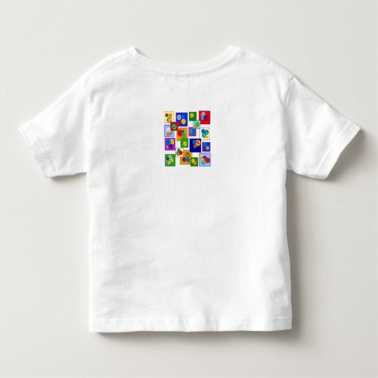 BUTTON CELEBRATION T-shirt (Achterkant)