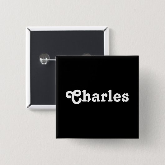Button Charles (Voorkant /achterkant)