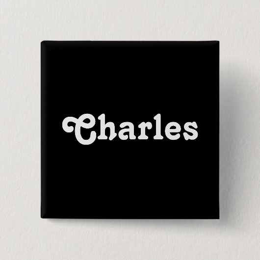Button Charles (Voorkant)