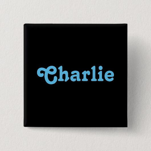 Button Charlie (Voorkant)