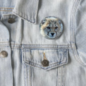Button-cheetah-cub10x10 Ronde Button 5,7 Cm (In situ)
