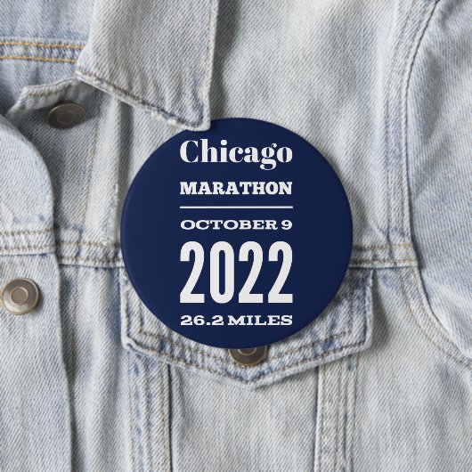 Button Chicago Marathon 2022 (In situ)