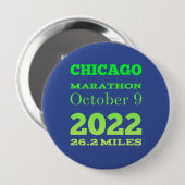 Button Chicago Marathon 2022 (Voorkant /achterkant)