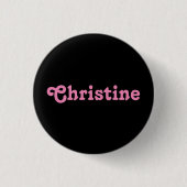 Button Christine (Voorkant)