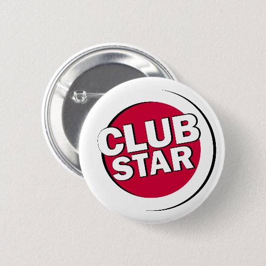 Button Club_Star (Voorkant /achterkant)